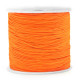 Cordón de macramé 0.8mm - Naranja néon